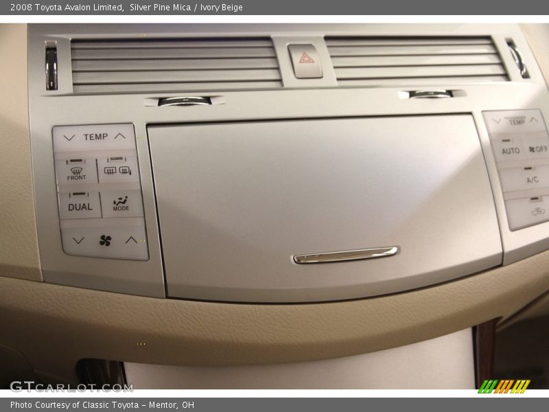Silver Pine Mica / Ivory Beige 2008 Toyota Avalon Limited