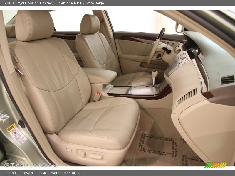 Silver Pine Mica / Ivory Beige 2008 Toyota Avalon Limited