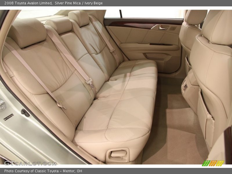 Silver Pine Mica / Ivory Beige 2008 Toyota Avalon Limited