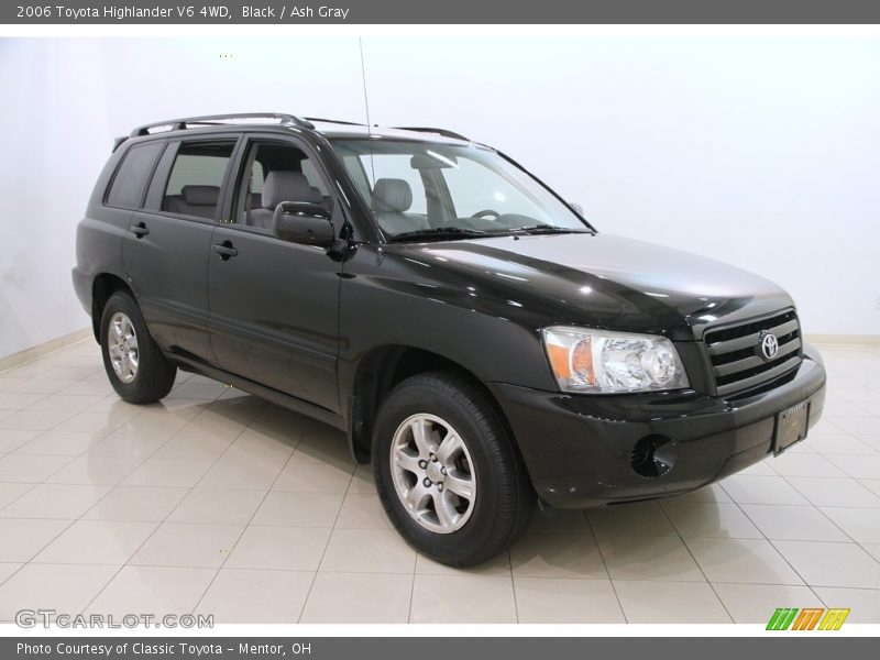 Black / Ash Gray 2006 Toyota Highlander V6 4WD