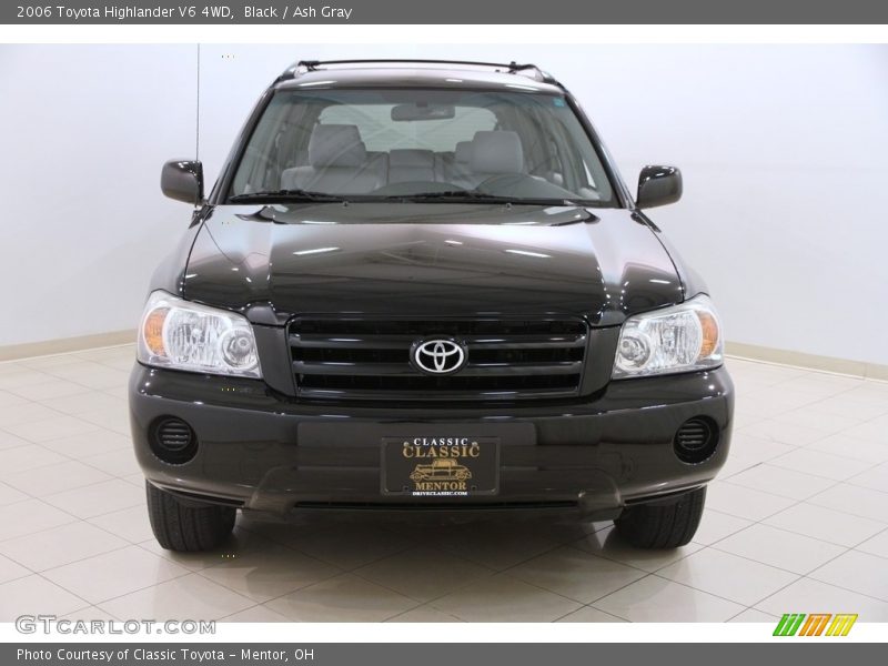 Black / Ash Gray 2006 Toyota Highlander V6 4WD