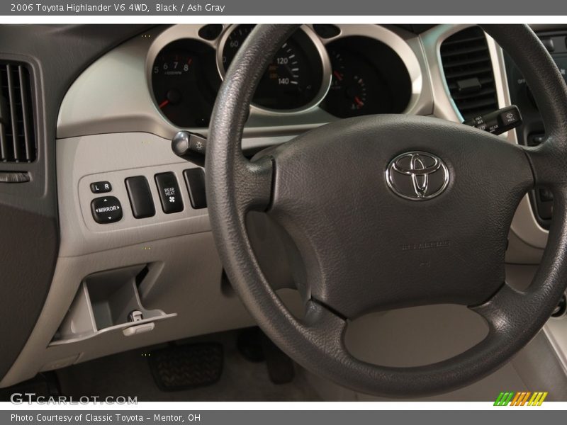 Black / Ash Gray 2006 Toyota Highlander V6 4WD