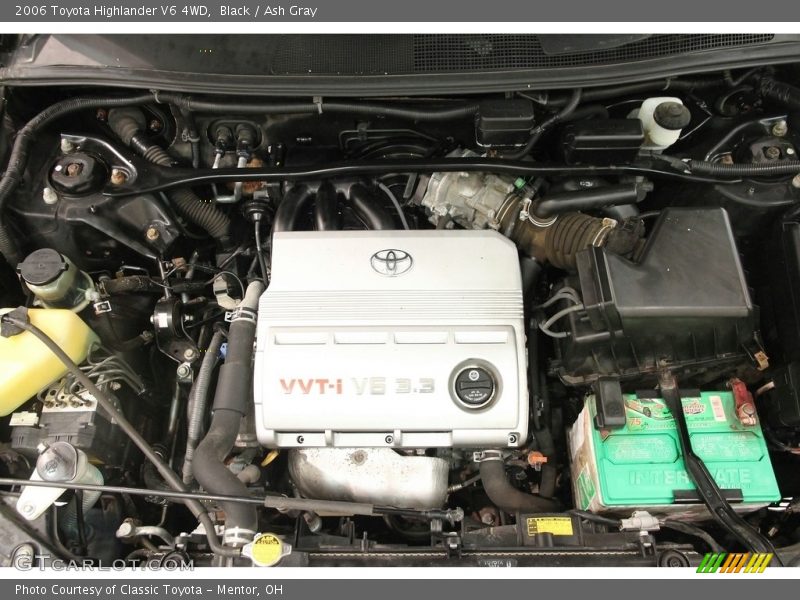 Black / Ash Gray 2006 Toyota Highlander V6 4WD