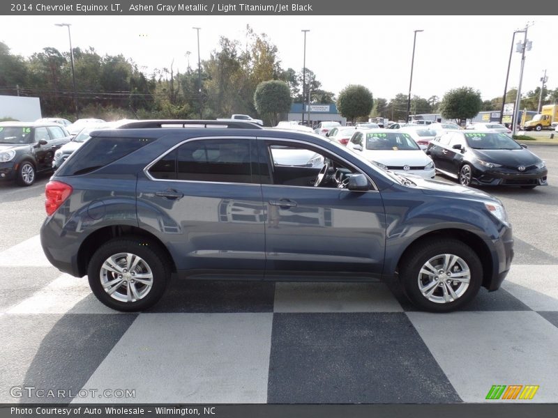 Ashen Gray Metallic / Light Titanium/Jet Black 2014 Chevrolet Equinox LT