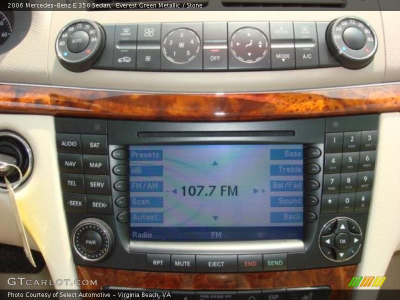 Everest Green Metallic / Stone 2006 Mercedes-Benz E 350 Sedan