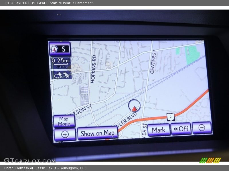 Starfire Pearl / Parchment 2014 Lexus RX 350 AWD