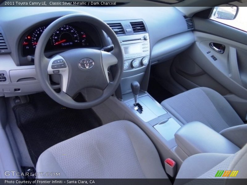 Classic Silver Metallic / Dark Charcoal 2011 Toyota Camry LE