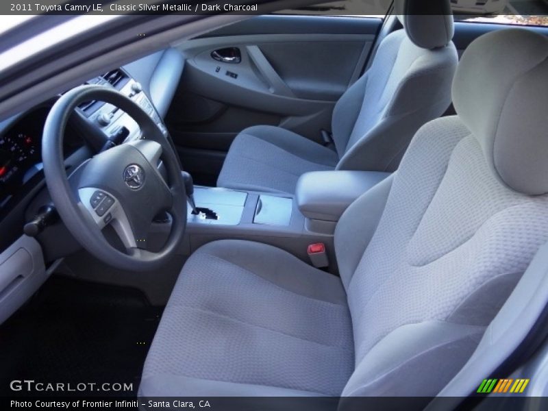 Classic Silver Metallic / Dark Charcoal 2011 Toyota Camry LE