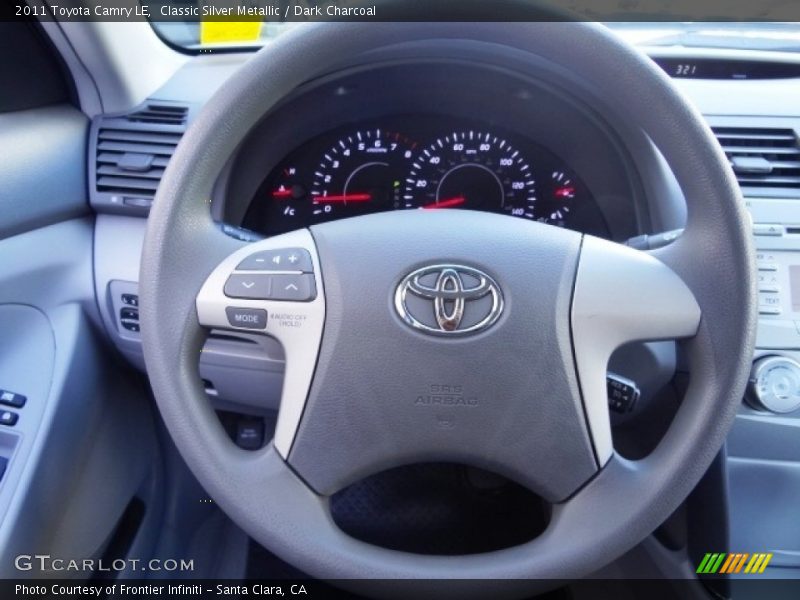 Classic Silver Metallic / Dark Charcoal 2011 Toyota Camry LE