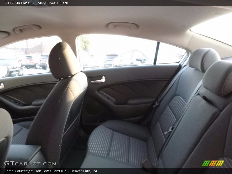 Silky Silver / Black 2017 Kia Forte LX