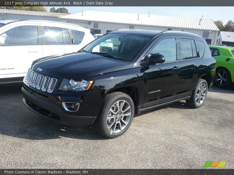 Black / Dark Slate Gray 2017 Jeep Compass High Altitude 4x4