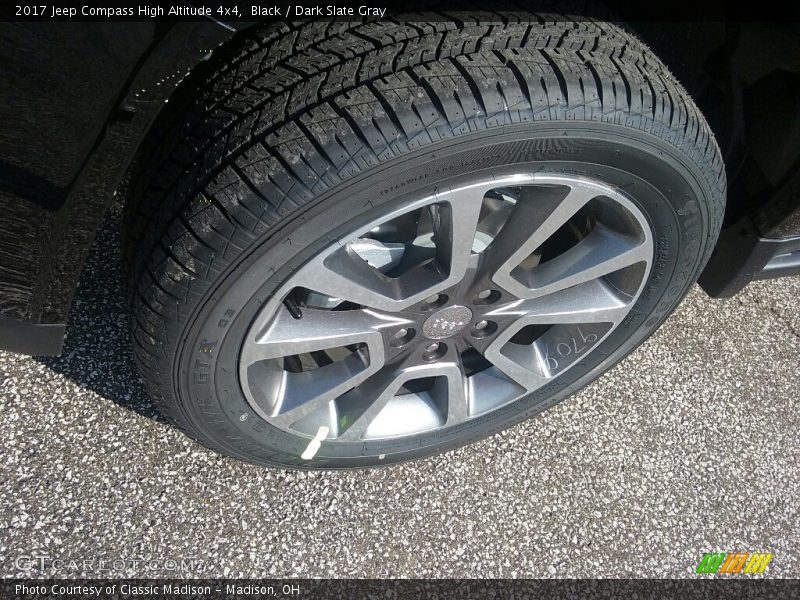 Black / Dark Slate Gray 2017 Jeep Compass High Altitude 4x4