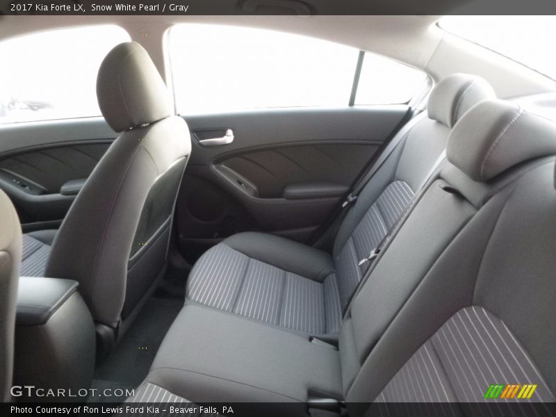 Rear Seat of 2017 Forte LX