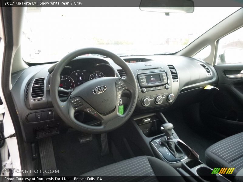 Gray Interior - 2017 Forte LX 