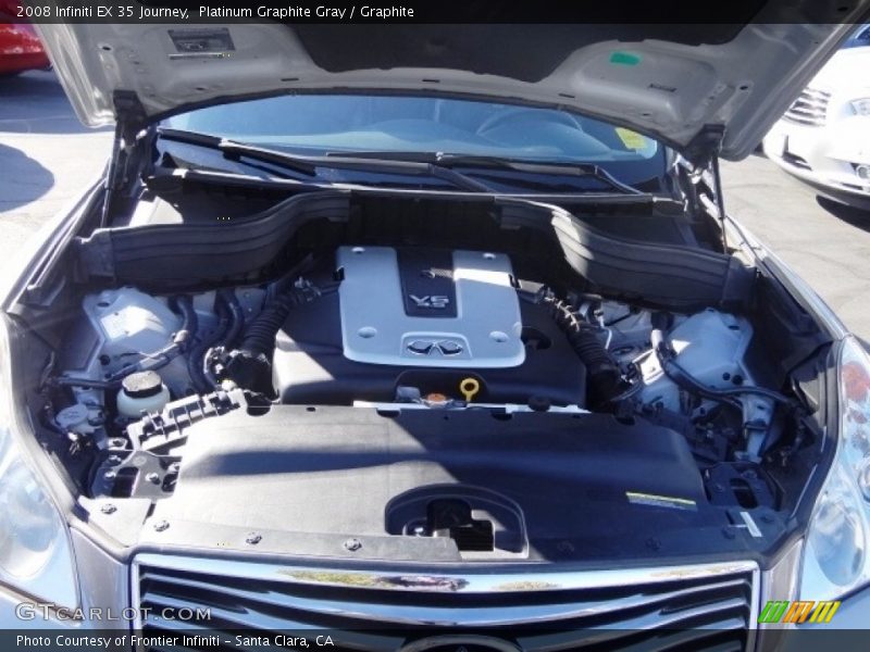 Platinum Graphite Gray / Graphite 2008 Infiniti EX 35 Journey