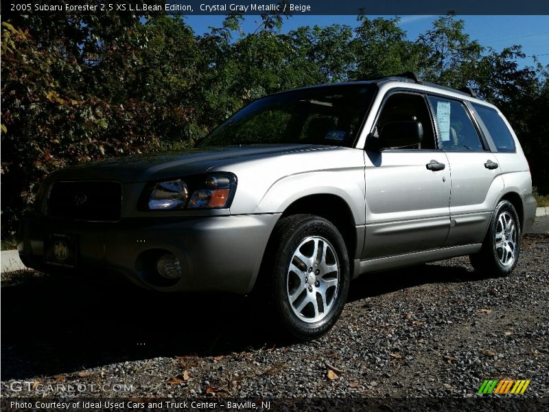 Crystal Gray Metallic / Beige 2005 Subaru Forester 2.5 XS L.L.Bean Edition