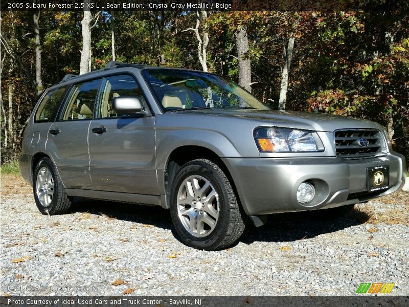 Crystal Gray Metallic / Beige 2005 Subaru Forester 2.5 XS L.L.Bean Edition
