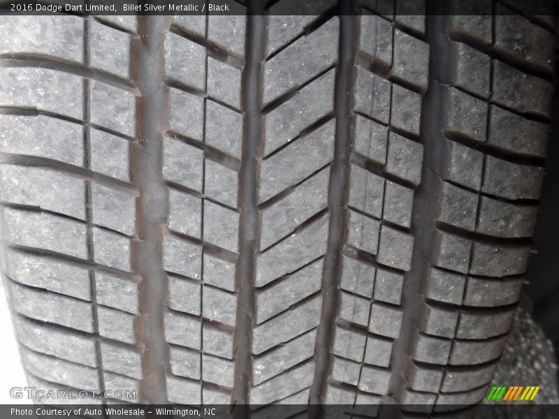 Billet Silver Metallic / Black 2016 Dodge Dart Limited