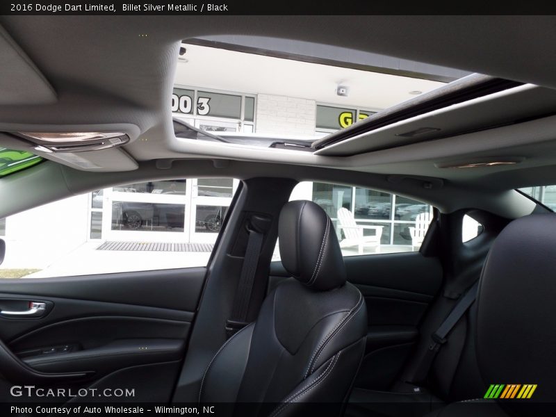 Billet Silver Metallic / Black 2016 Dodge Dart Limited