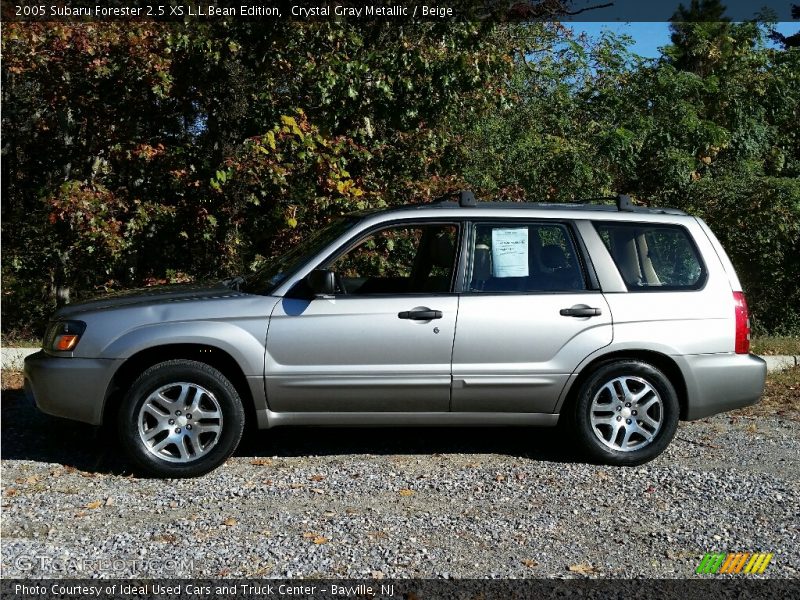 Crystal Gray Metallic / Beige 2005 Subaru Forester 2.5 XS L.L.Bean Edition