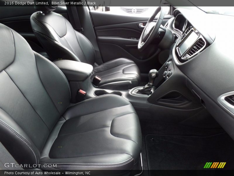 Billet Silver Metallic / Black 2016 Dodge Dart Limited