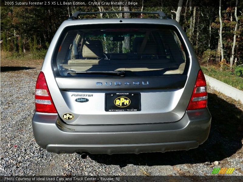 Crystal Gray Metallic / Beige 2005 Subaru Forester 2.5 XS L.L.Bean Edition