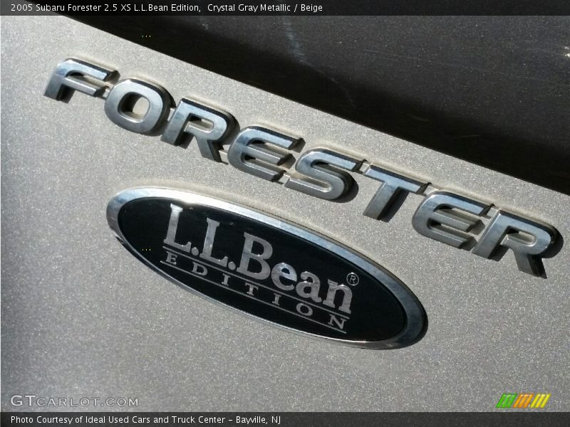 Crystal Gray Metallic / Beige 2005 Subaru Forester 2.5 XS L.L.Bean Edition