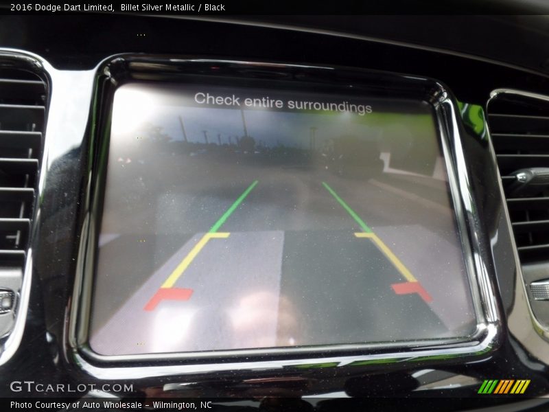 Billet Silver Metallic / Black 2016 Dodge Dart Limited