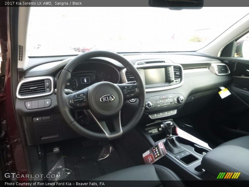 Sangria / Black 2017 Kia Sorento LX AWD