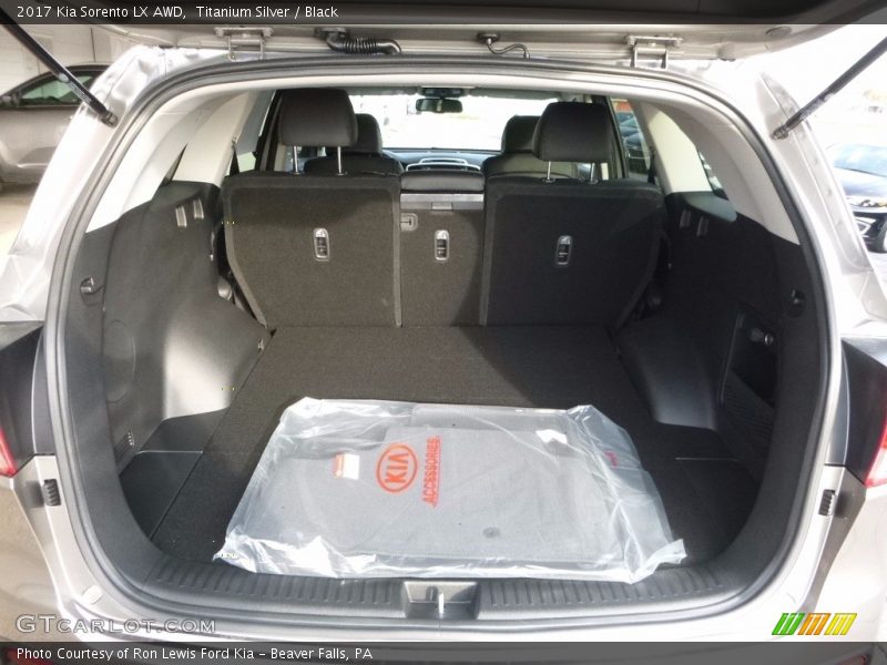 Titanium Silver / Black 2017 Kia Sorento LX AWD