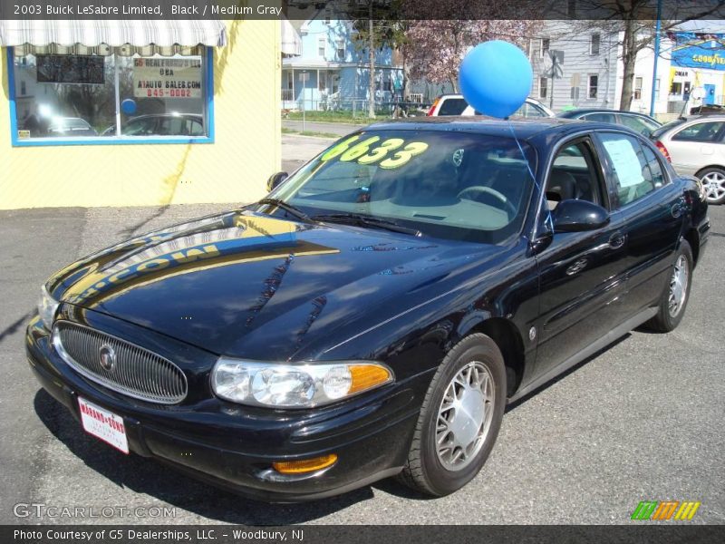 Black / Medium Gray 2003 Buick LeSabre Limited