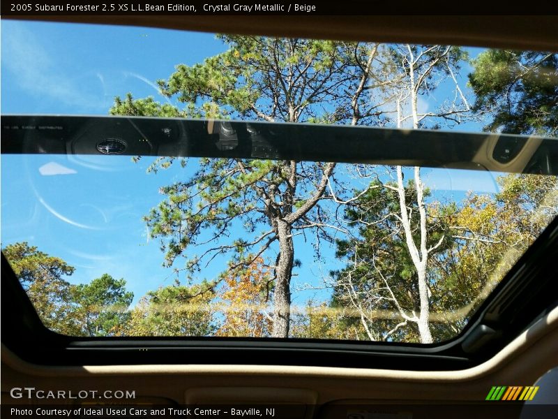 Crystal Gray Metallic / Beige 2005 Subaru Forester 2.5 XS L.L.Bean Edition