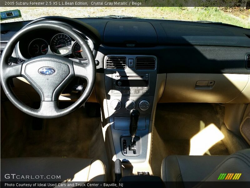 Crystal Gray Metallic / Beige 2005 Subaru Forester 2.5 XS L.L.Bean Edition