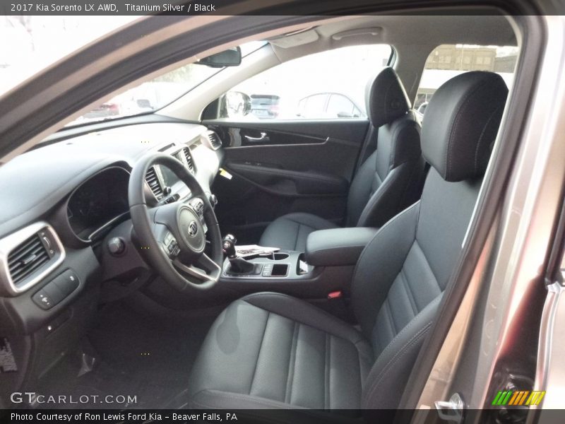  2017 Sorento LX AWD Black Interior