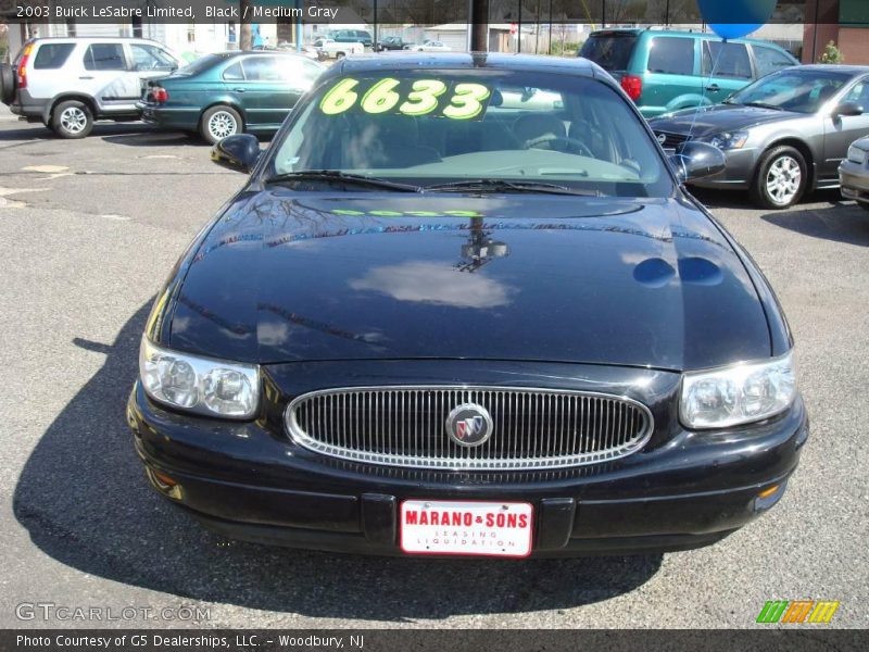 Black / Medium Gray 2003 Buick LeSabre Limited