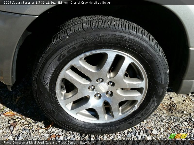 Crystal Gray Metallic / Beige 2005 Subaru Forester 2.5 XS L.L.Bean Edition