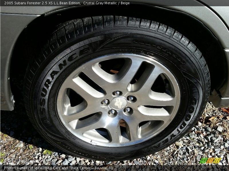 Crystal Gray Metallic / Beige 2005 Subaru Forester 2.5 XS L.L.Bean Edition