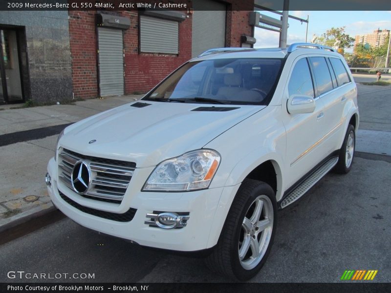 Arctic White / Cashmere 2009 Mercedes-Benz GL 550 4Matic