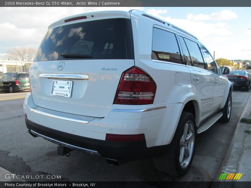 Arctic White / Cashmere 2009 Mercedes-Benz GL 550 4Matic