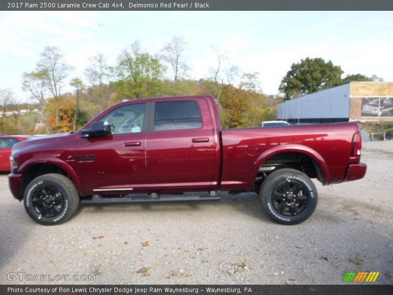  2017 2500 Laramie Crew Cab 4x4 Delmonico Red Pearl