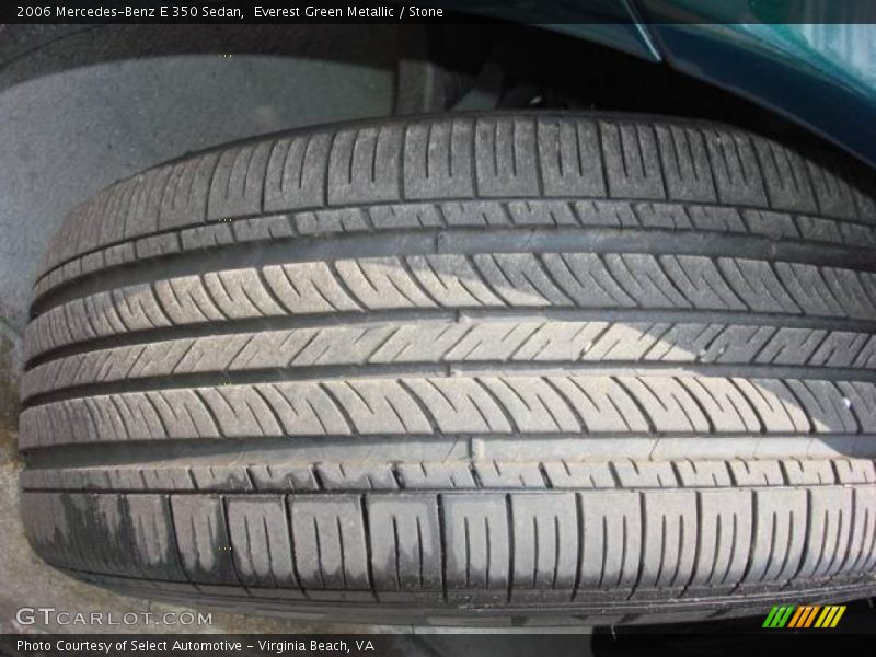 Everest Green Metallic / Stone 2006 Mercedes-Benz E 350 Sedan