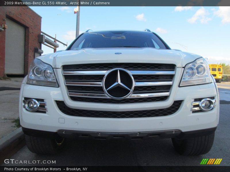 Arctic White / Cashmere 2009 Mercedes-Benz GL 550 4Matic