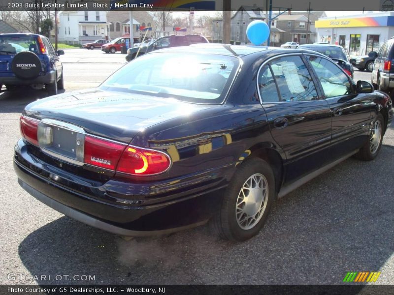 Black / Medium Gray 2003 Buick LeSabre Limited