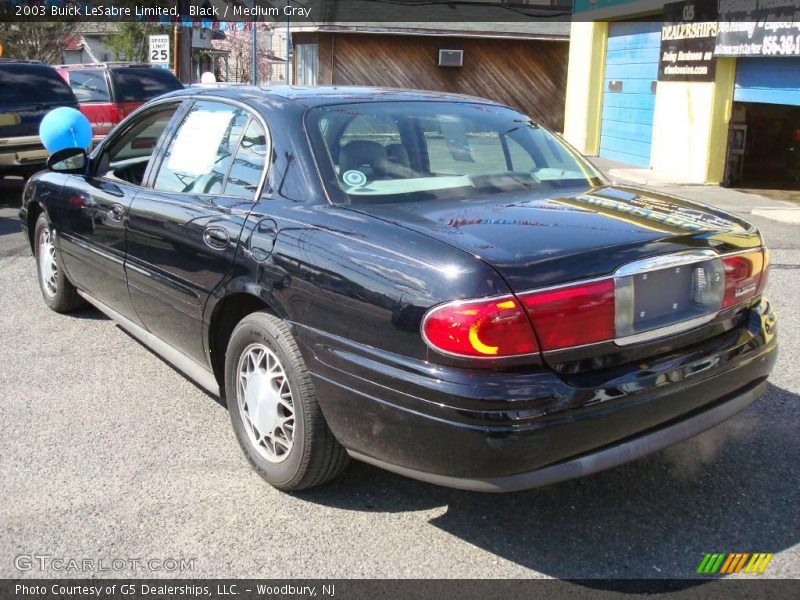 Black / Medium Gray 2003 Buick LeSabre Limited