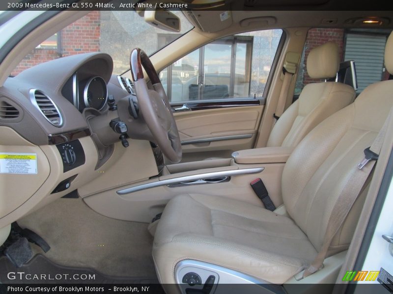 Arctic White / Cashmere 2009 Mercedes-Benz GL 550 4Matic