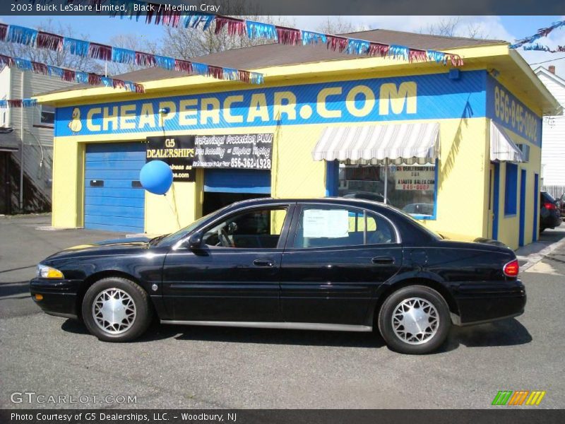 Black / Medium Gray 2003 Buick LeSabre Limited