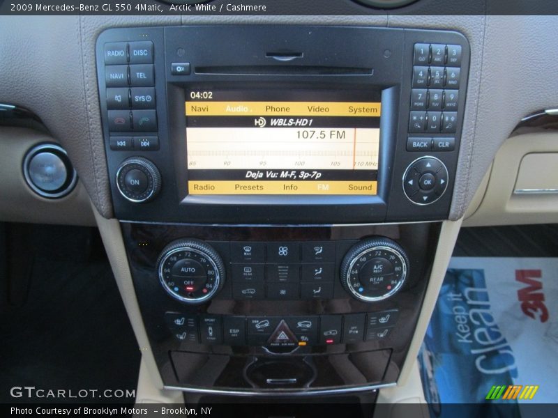 Arctic White / Cashmere 2009 Mercedes-Benz GL 550 4Matic