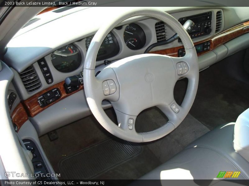 Black / Medium Gray 2003 Buick LeSabre Limited