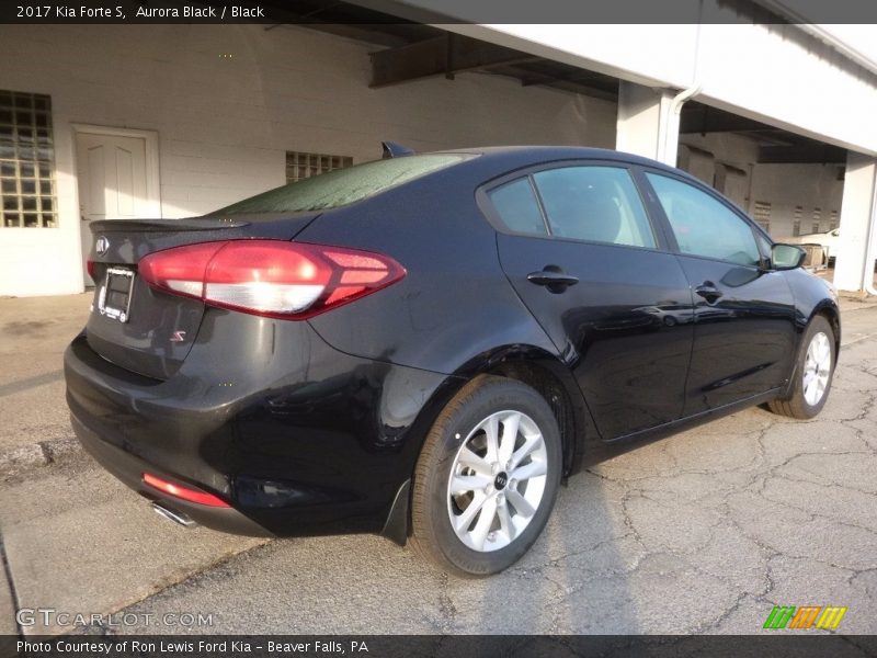 Aurora Black / Black 2017 Kia Forte S