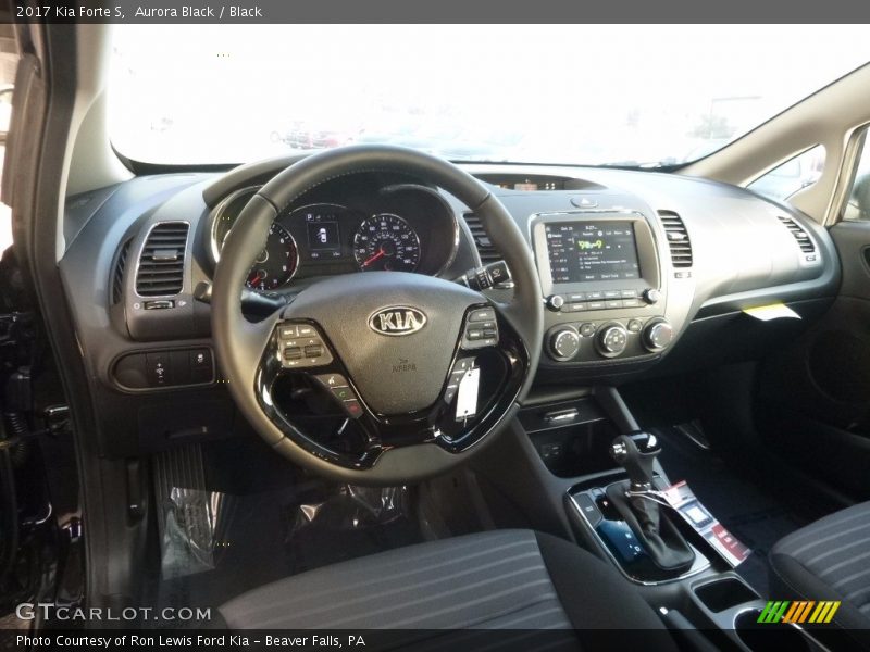 2017 Forte S Black Interior